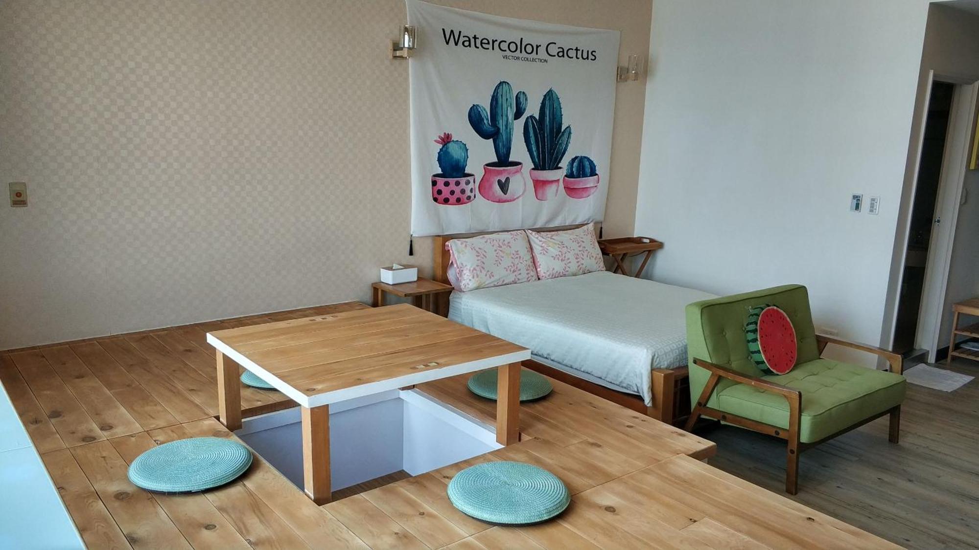 棚棚屋室內帳篷民宿inn Kaohsiung Quarto foto